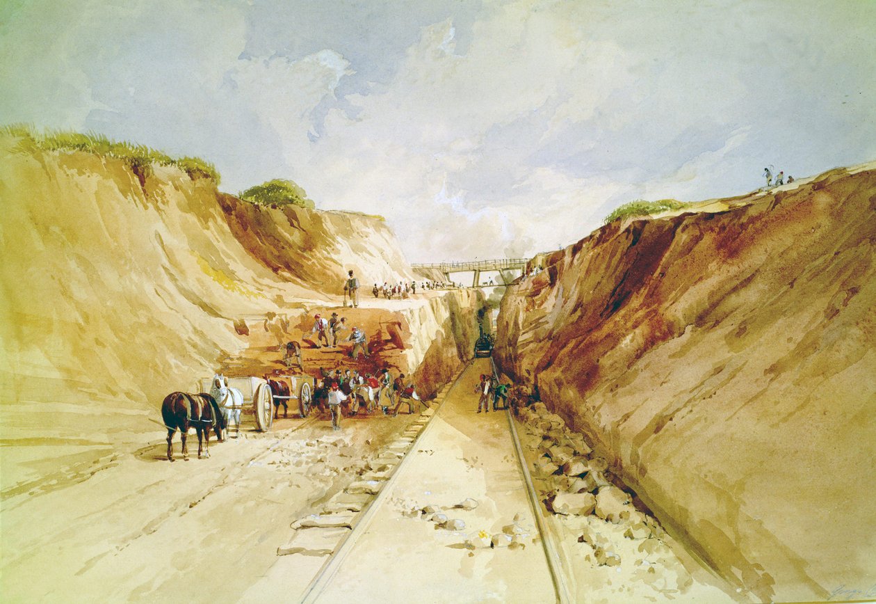 Construção de uma Linha Ferroviária