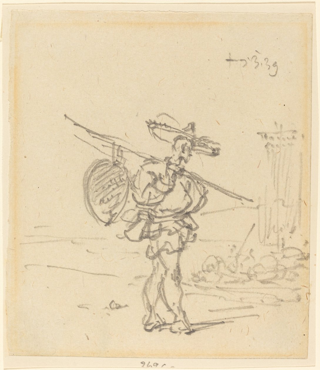 Um camponês chinês de George Chinnery