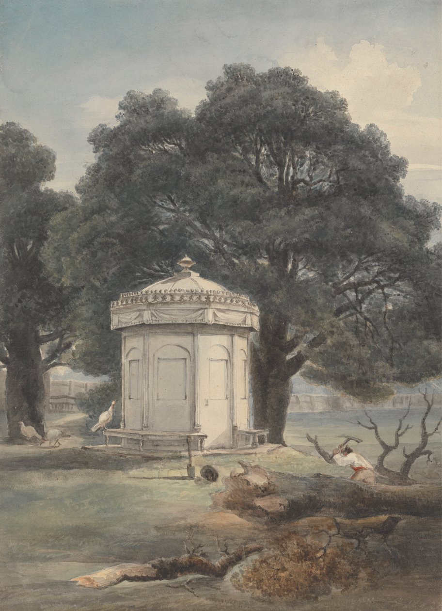 Um Jardim na Índia de George Chinnery