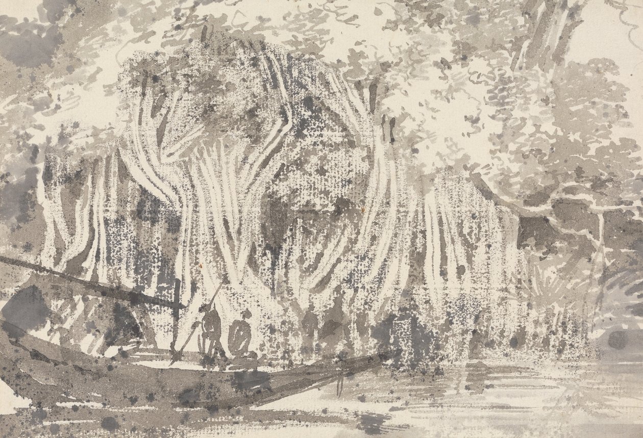 Uma árvore pipulífera de George Chinnery