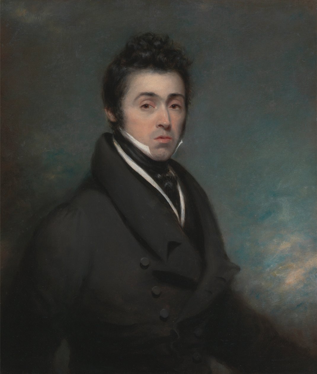 Um homem desconhecido de George Chinnery