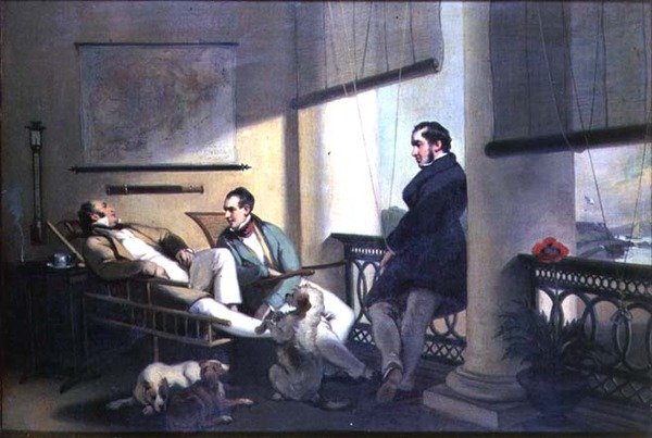 Varanda de Dent, Macau de George Chinnery
