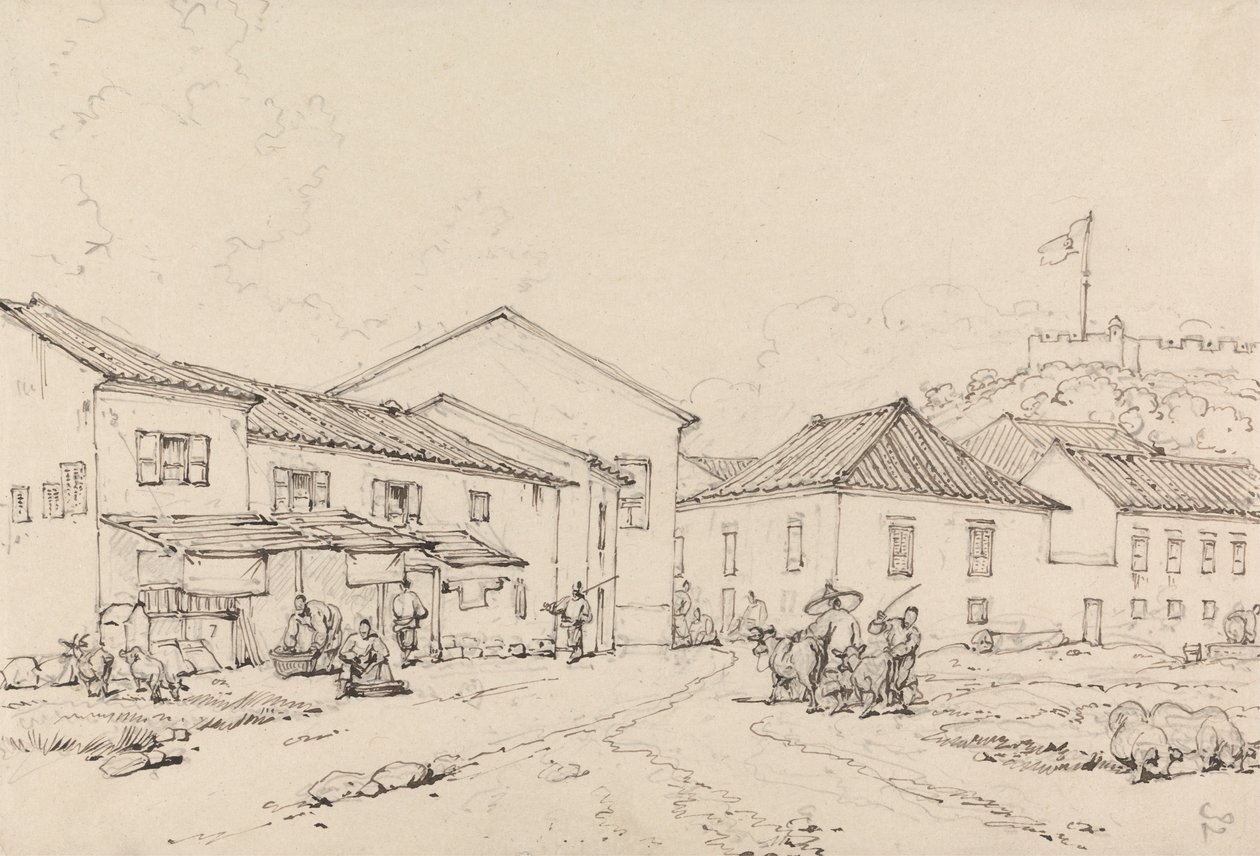 Monte Fort, Macau de George Chinnery