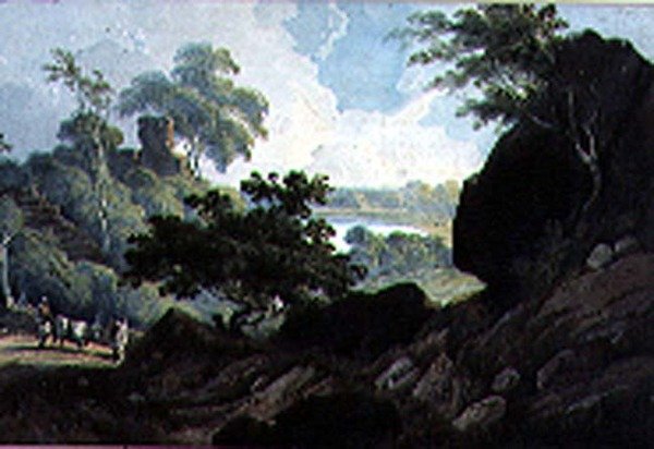 Perto de Midnapore, Bengala de George Chinnery