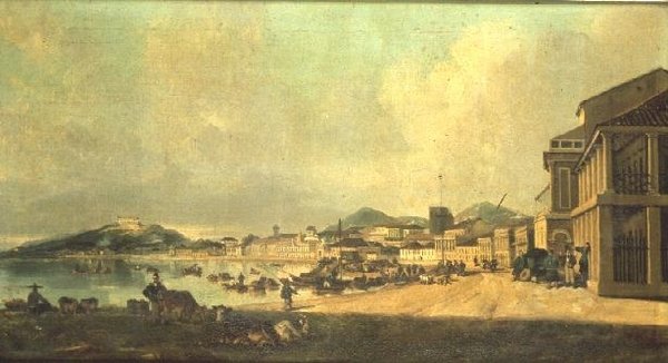 Vista de Macau de George Chinnery