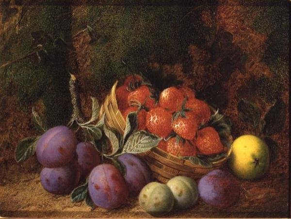 Ameixas e Stawberries de George Clare
