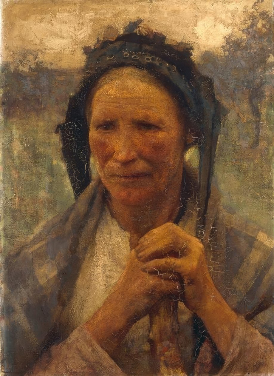 Uma mulher dos campos de George Clausen