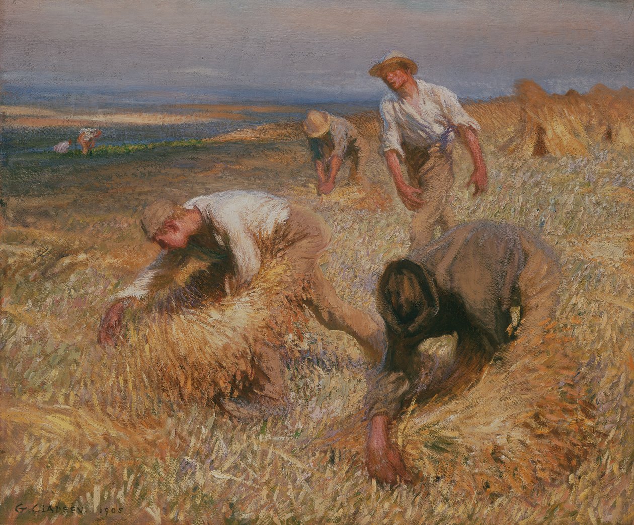 Feixes de encadernação de George Clausen