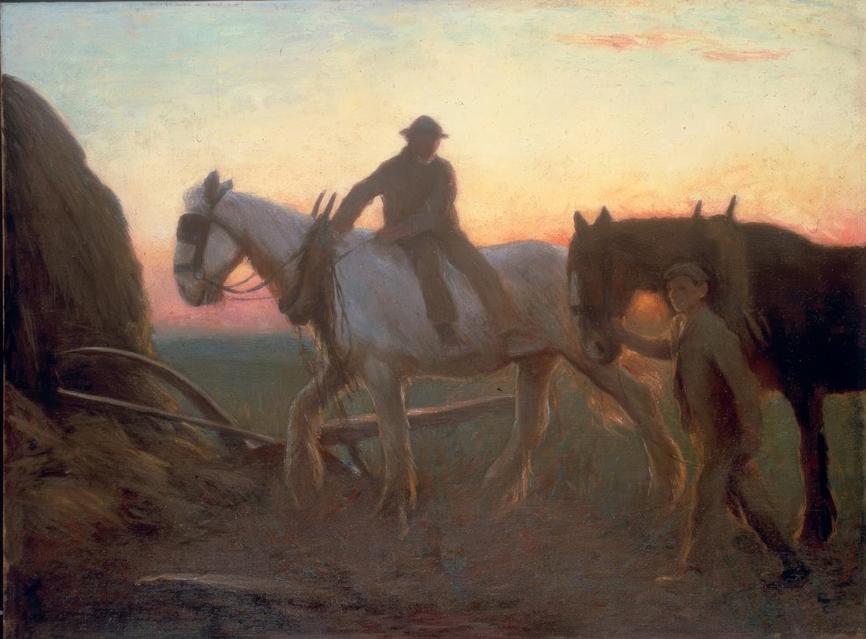 Homeward de George Clausen