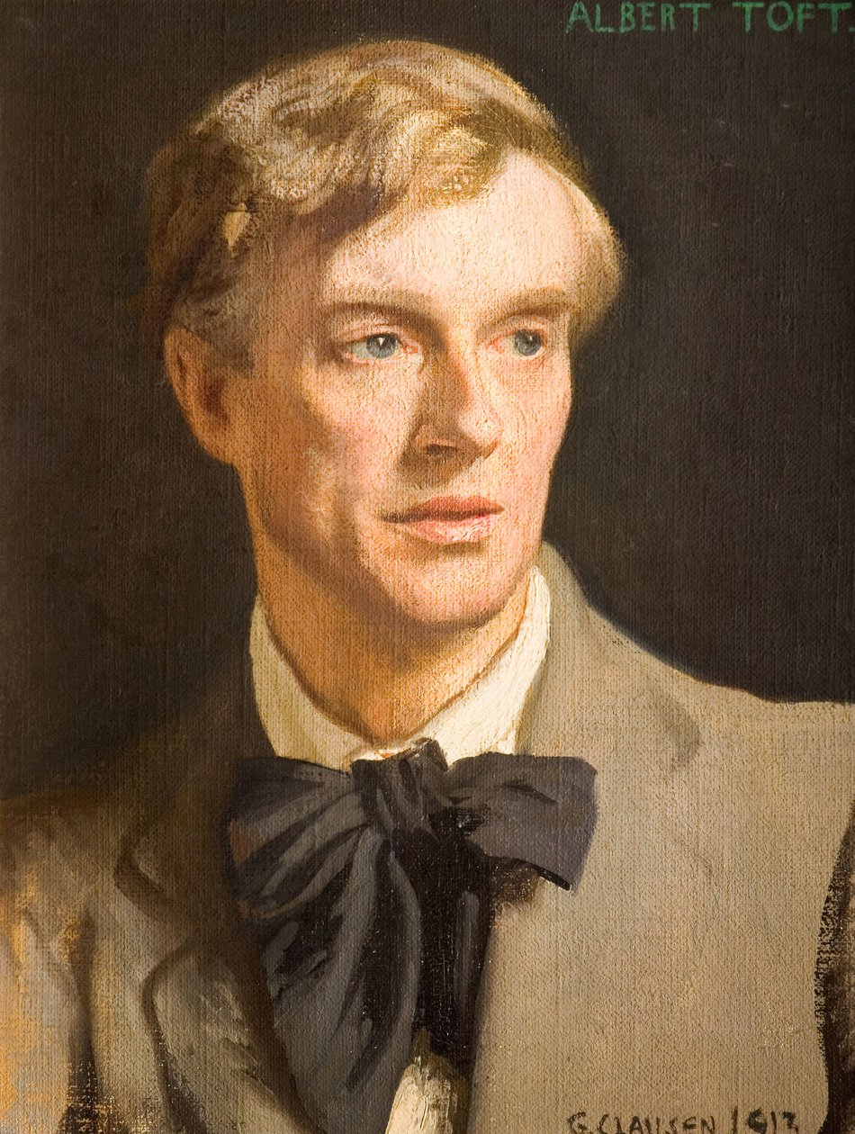 Retrato de Albert Toft 1862-1949, 1913. de George Clausen