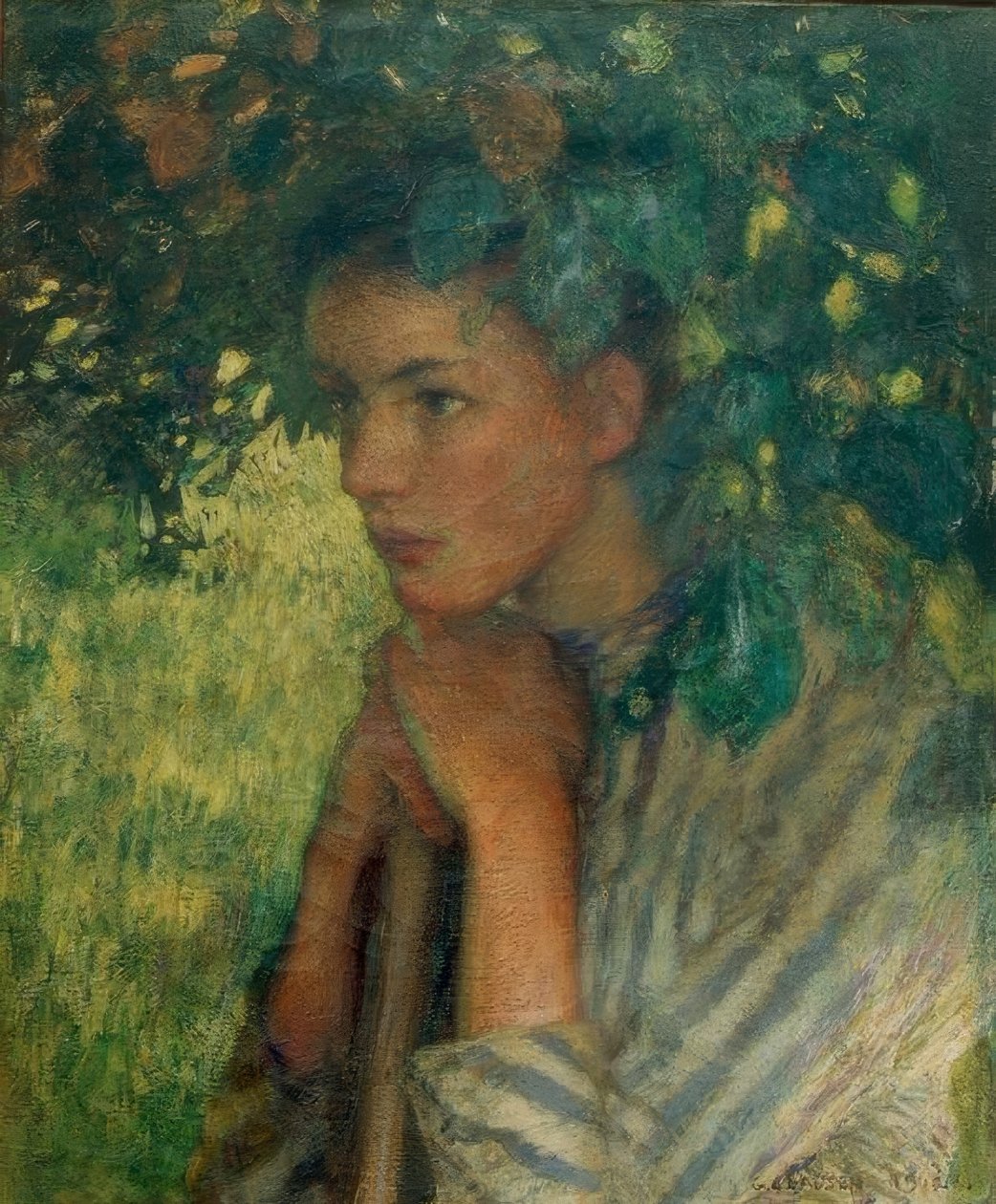 O Haymaker: Um Estudo nas Sombras de George Clausen