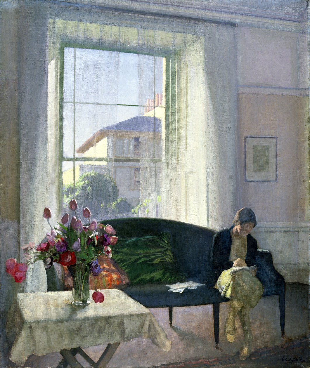The Quiet Room de George Clausen
