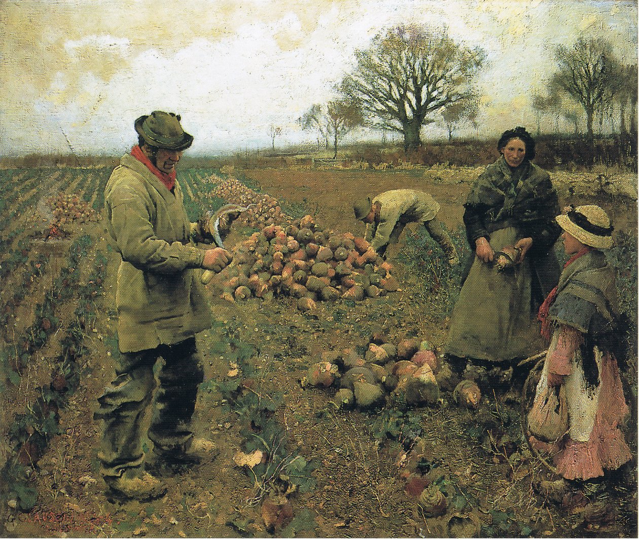 Trabalho de inverno de George Clausen