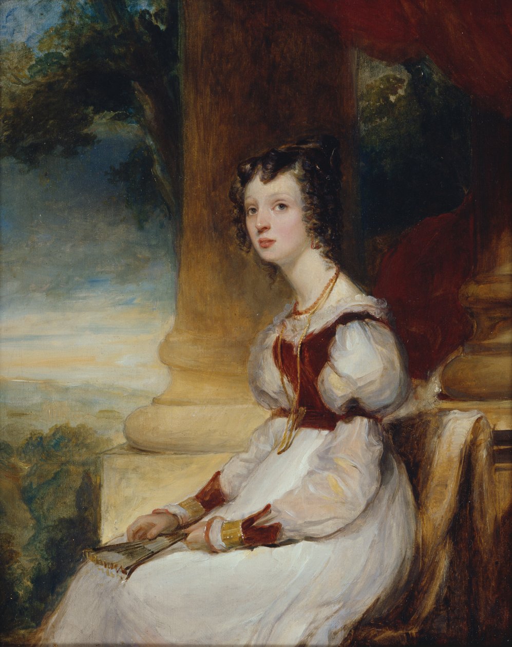 Retrato de uma senhora de George Clint