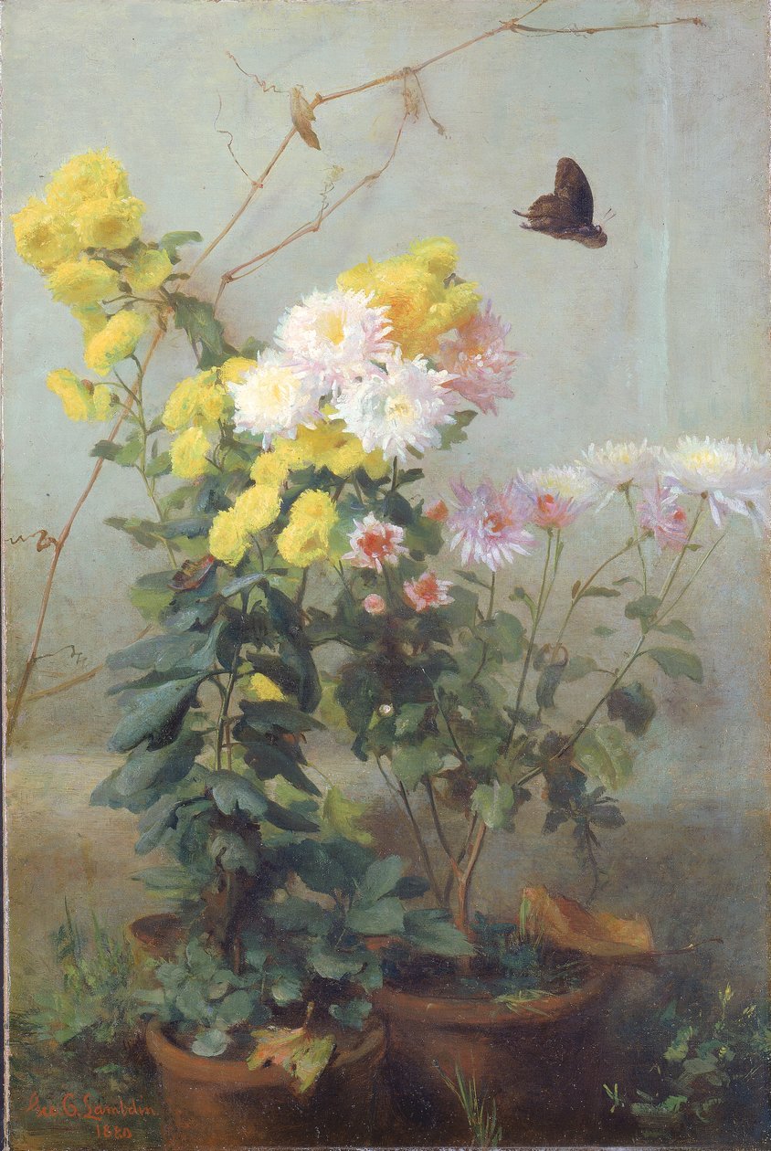 Sol de outono, 1880. de George Cochran Lambdin