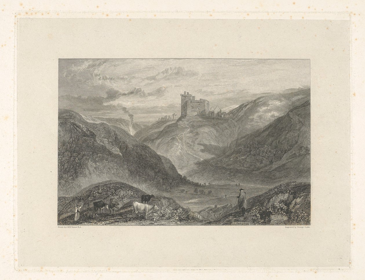 Castelo de Crichton de George Cooke