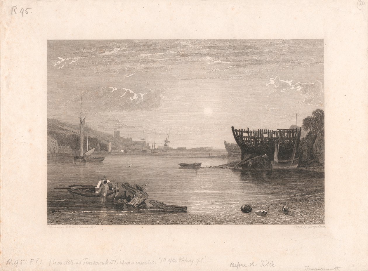 Boca de Teignmouth, Devon de George Cooke