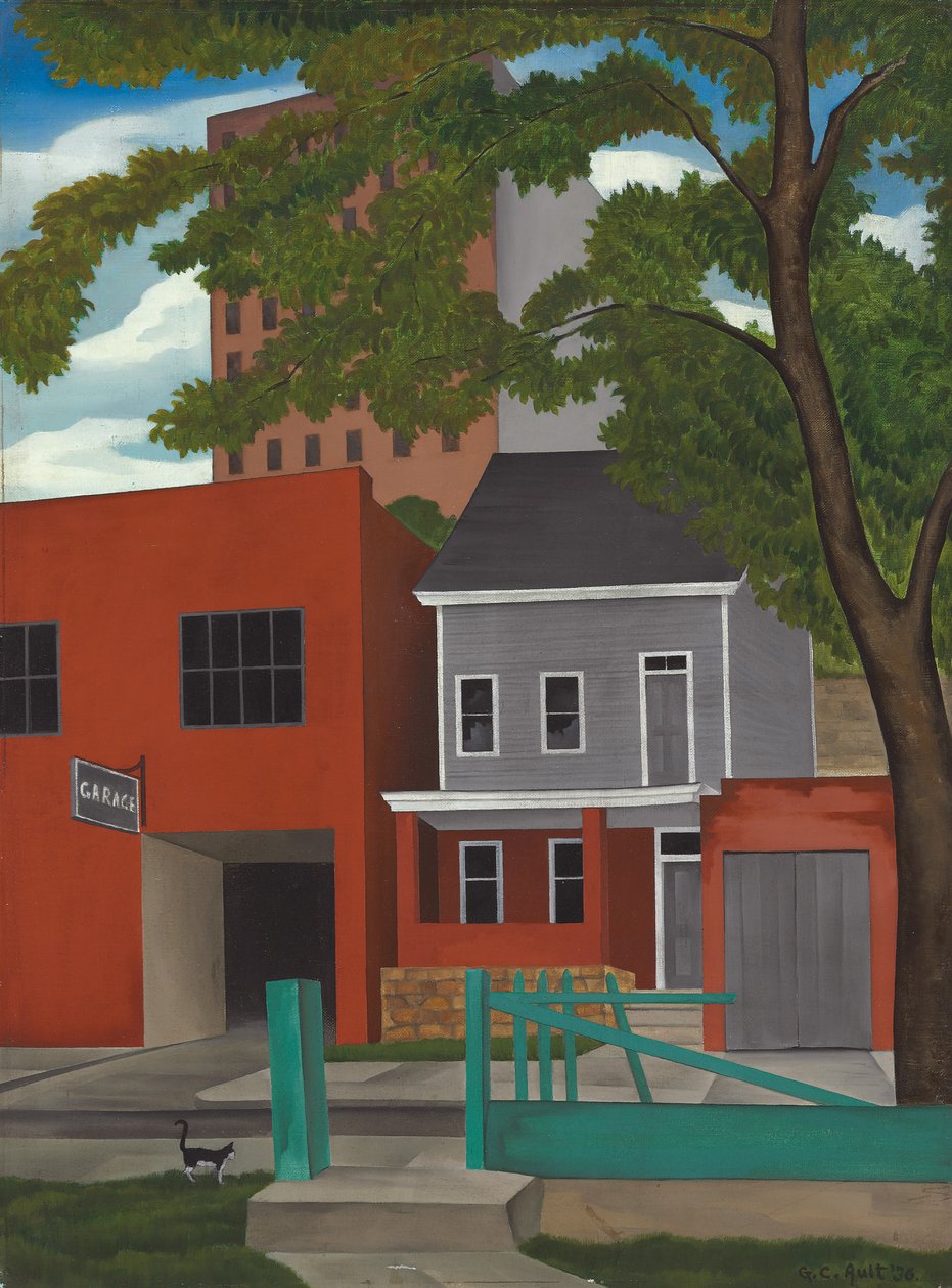 Outono no Bronx de George Copeland Ault