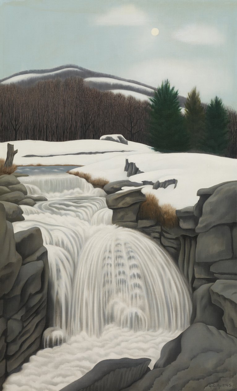 Ribeira na Montanha de George Copeland Ault