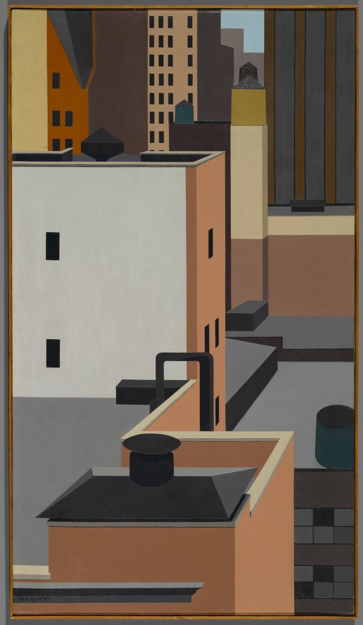Mosaico de Manhattan de George Copeland Ault