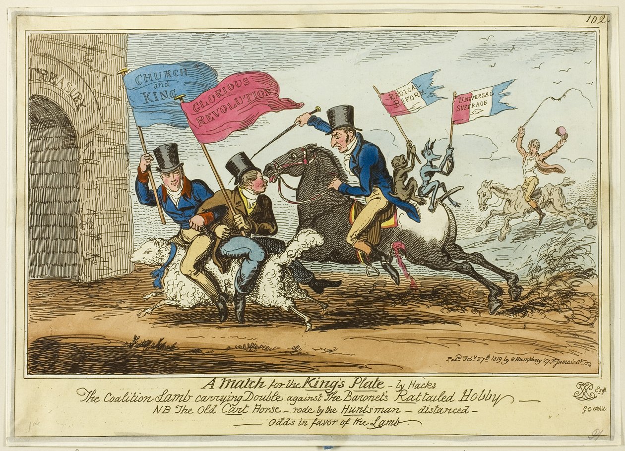 Um jogo para os Reis - Por Hacks de George Cruikshank