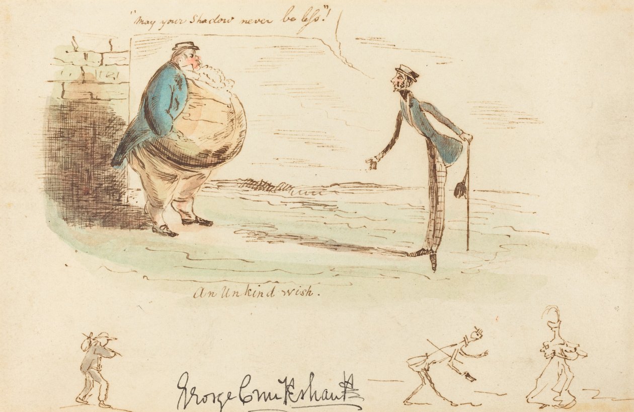 Um desejo cruel de George Cruikshank