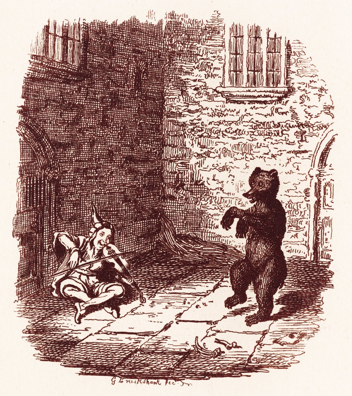 Irmãos Grimm Crianças e de George Cruikshank