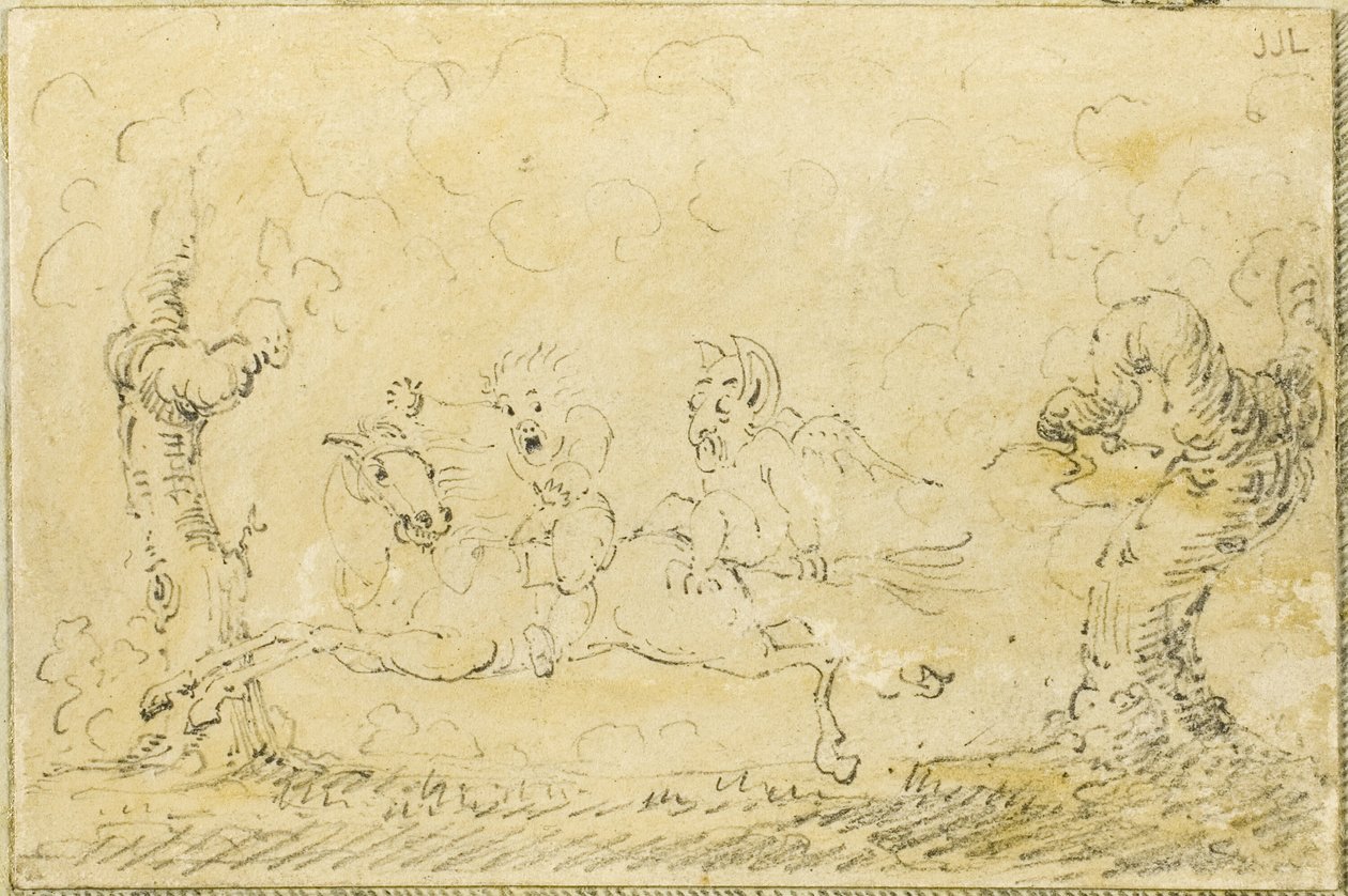 Cena Cômica I de George Cruikshank