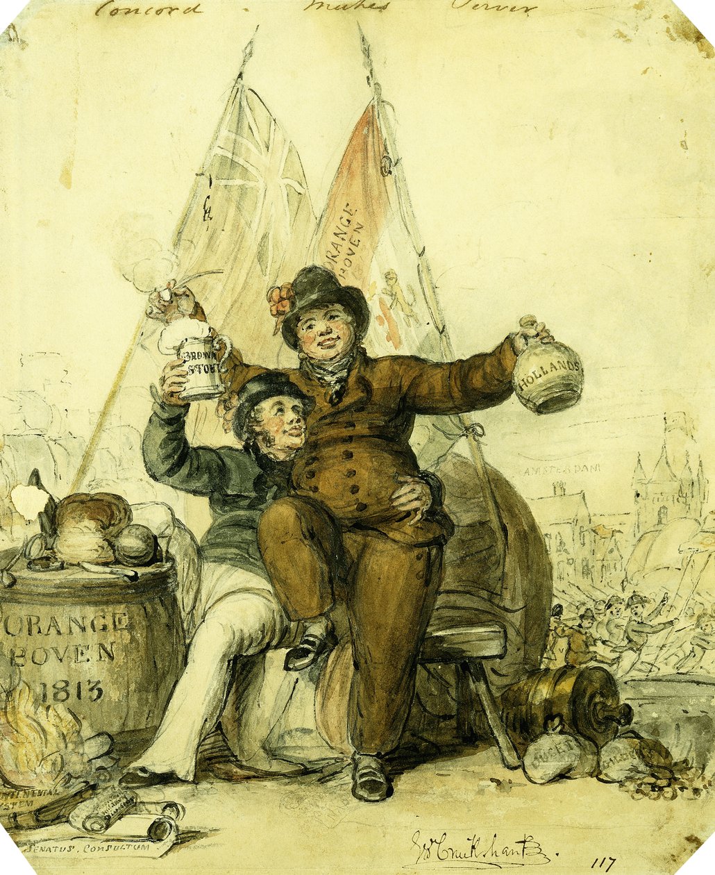 Concord Faz Servidor, de George Cruikshank