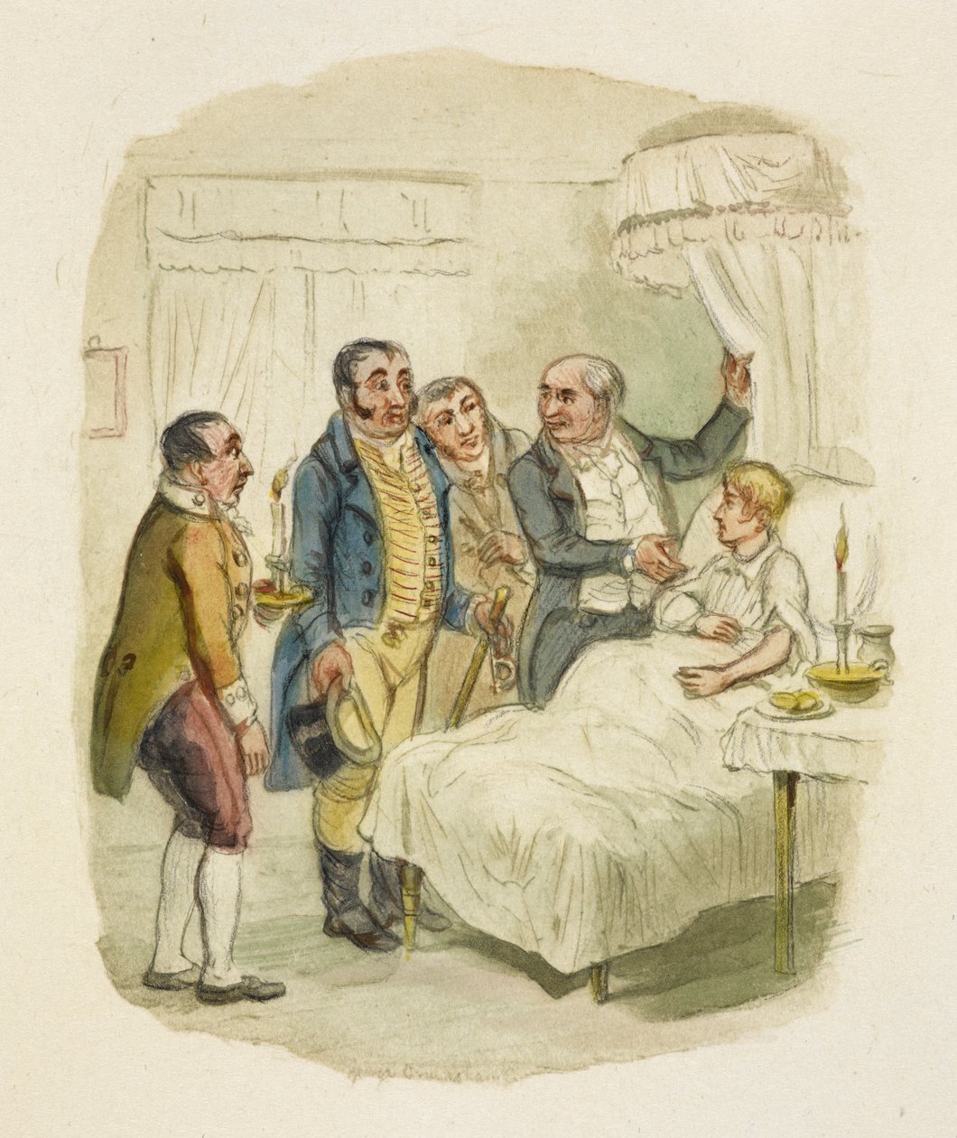 Ilustração para "Oliver Twist" de George Cruikshank
