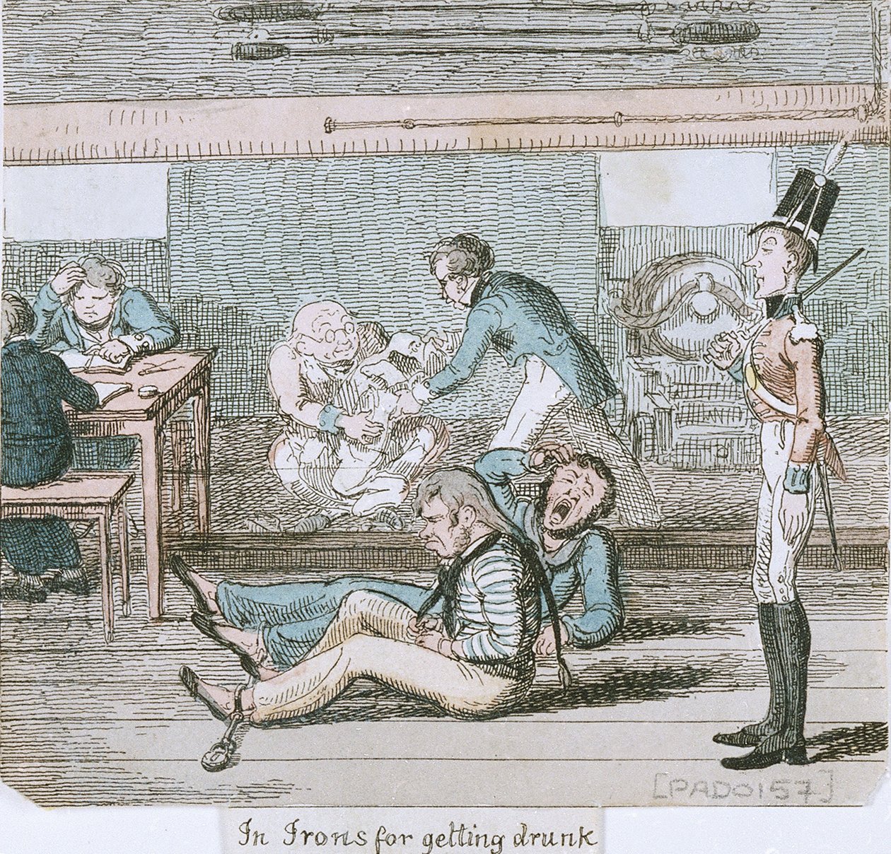 "In Irons for getting drunk" de "A Sailor