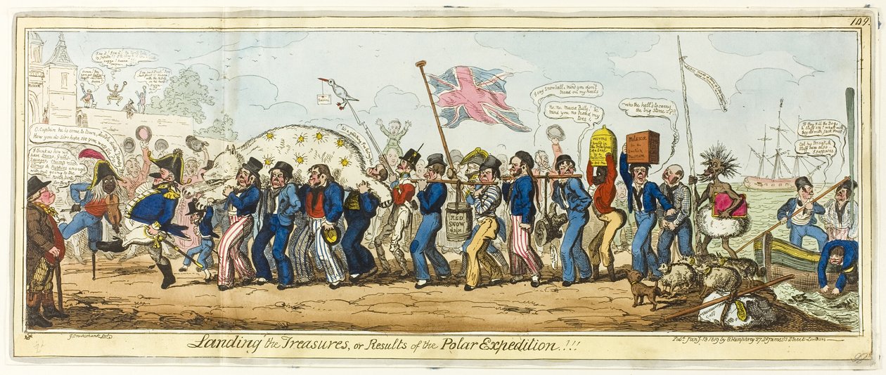 Aterrar os tesouros de George Cruikshank