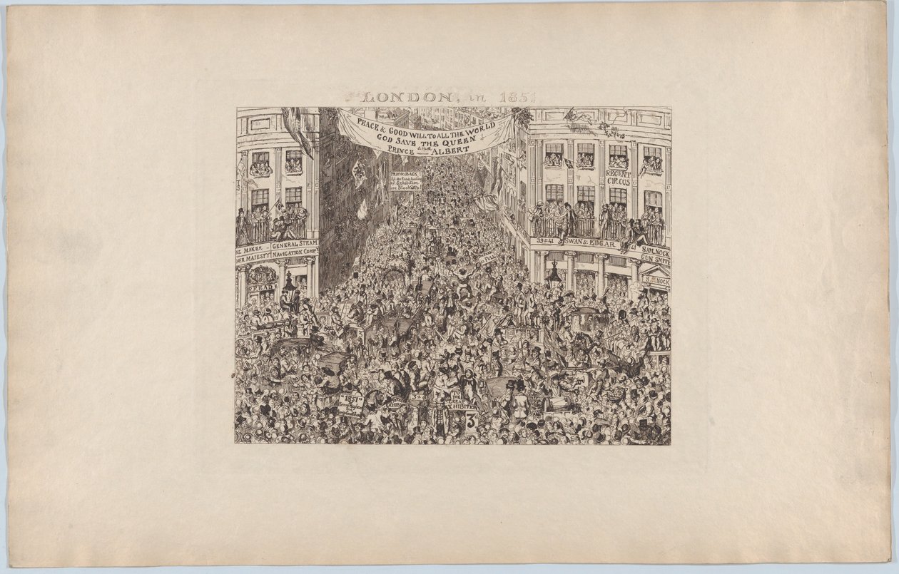Londres, em 1851, 1851., 1851. de George Cruikshank