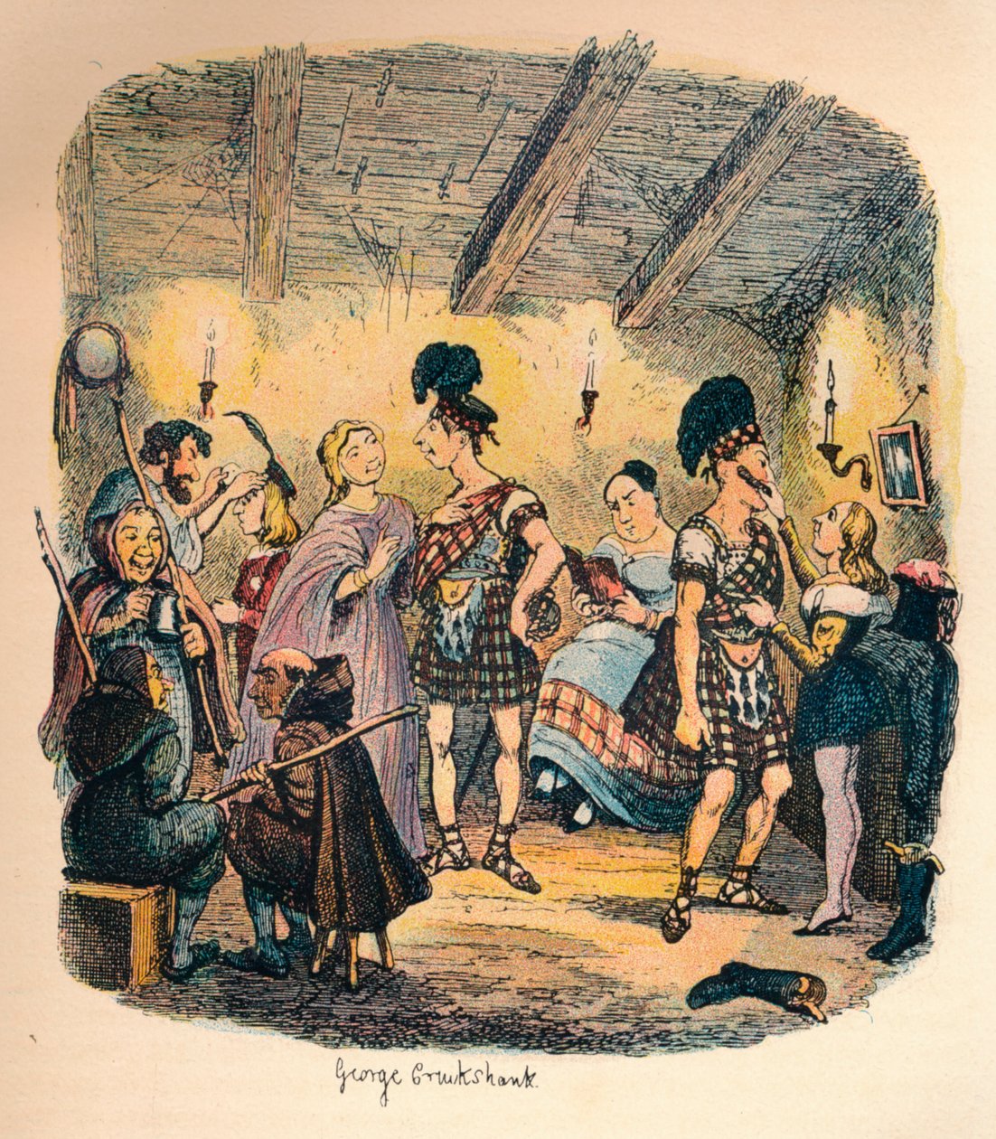 Teatros particulares, c1900 de George Cruikshank