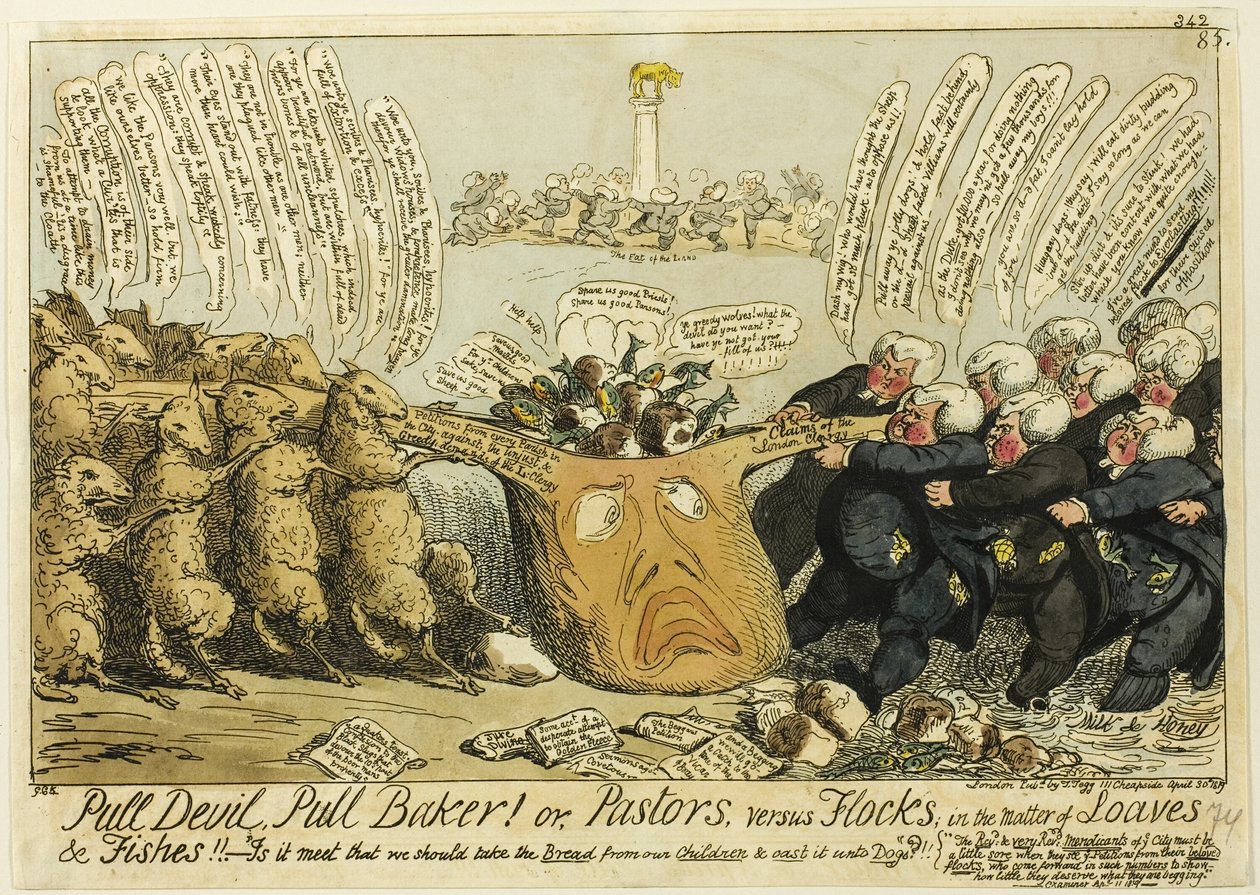 Puxa o diabo, puxa o padeiro! de George Cruikshank