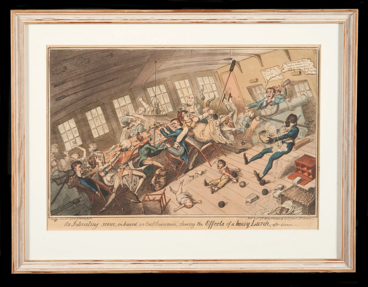 Salão em movimento de George Cruikshank