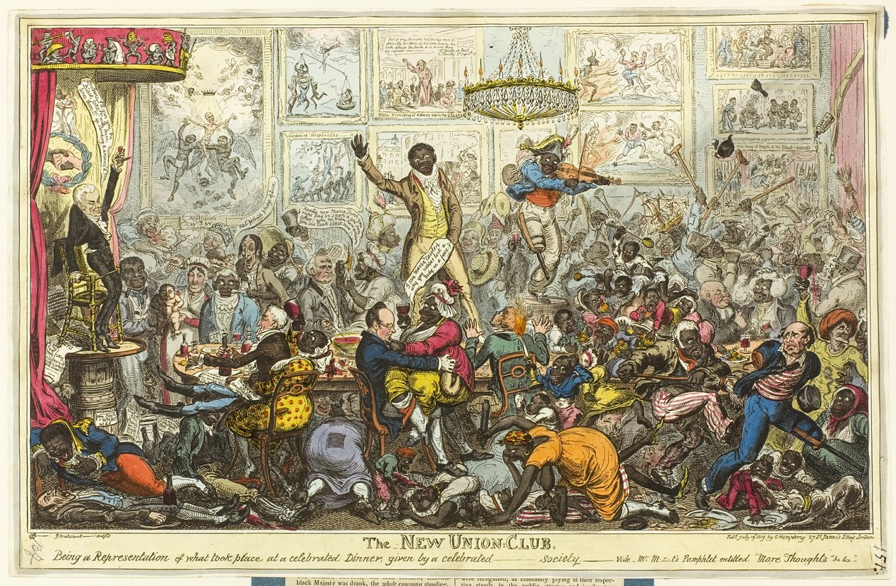 O Novo Clube União de George Cruikshank