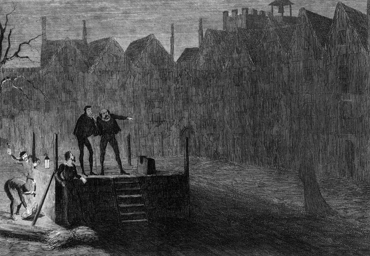 Na noite anterior à execução, 1554 1840 de George Cruikshank
