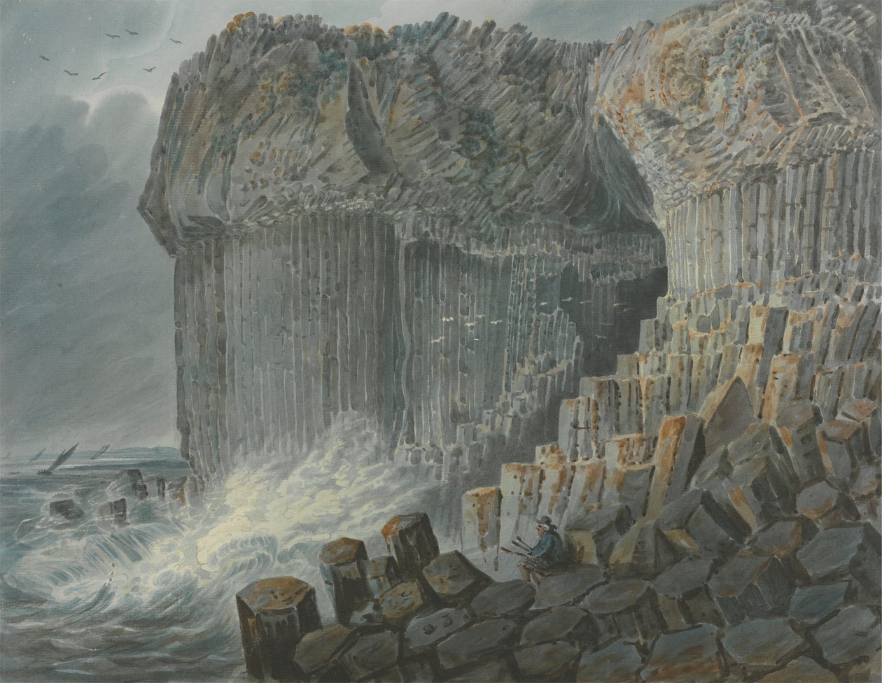 Caverna do Fingal, Staffa de George Cuitt