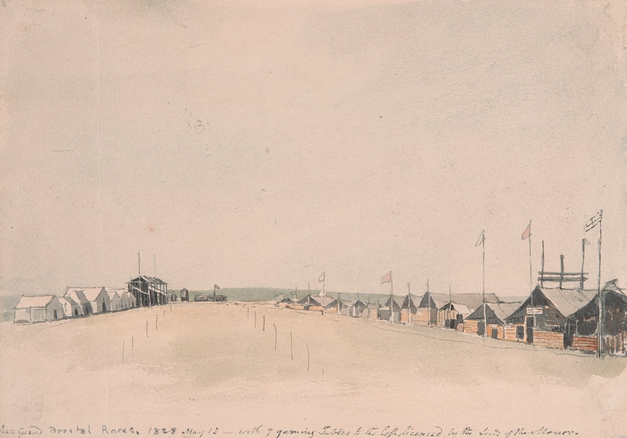 O Curso de Corrida em Bristol de George Cumberland