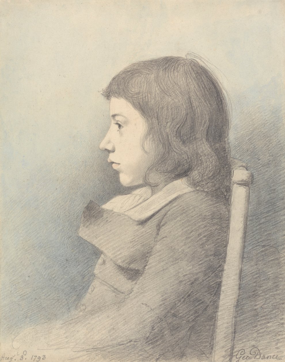 Retrato de um Rapaz de George Dance