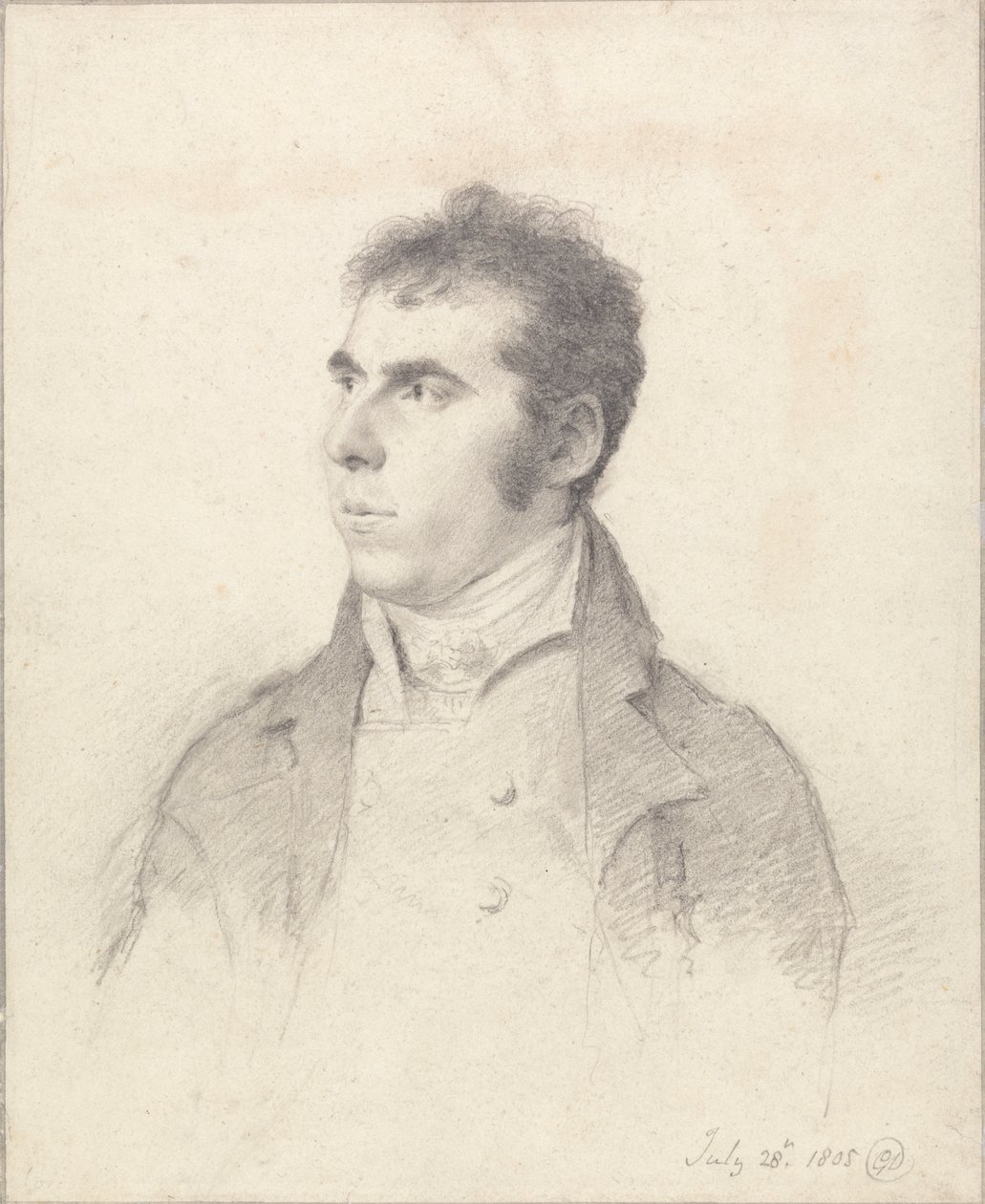 Retrato de um Jovem de George Dance