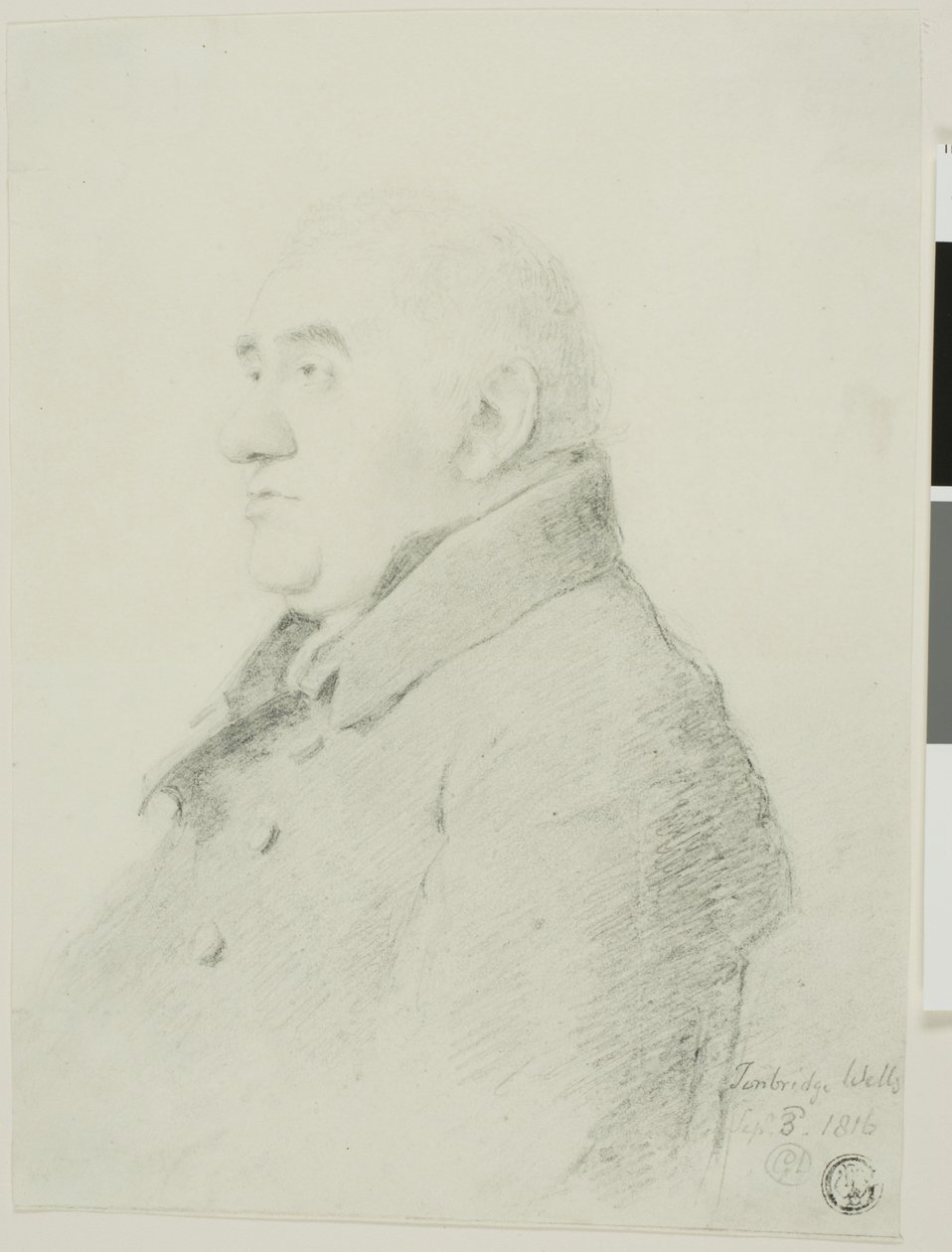 Retrato de um cavalheiro de George Dance II