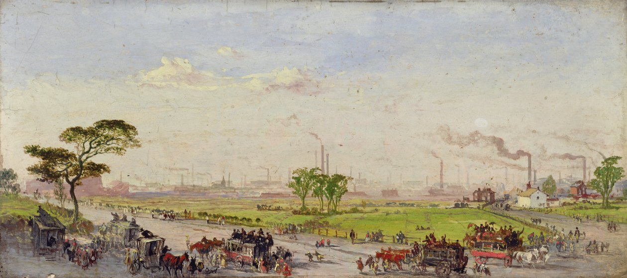 Manchester a partir de Belle Vue de George Danson