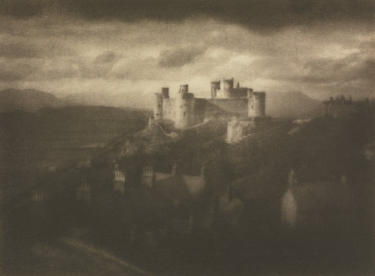 Trabalho de câmera: Harlech Castle de George Davison