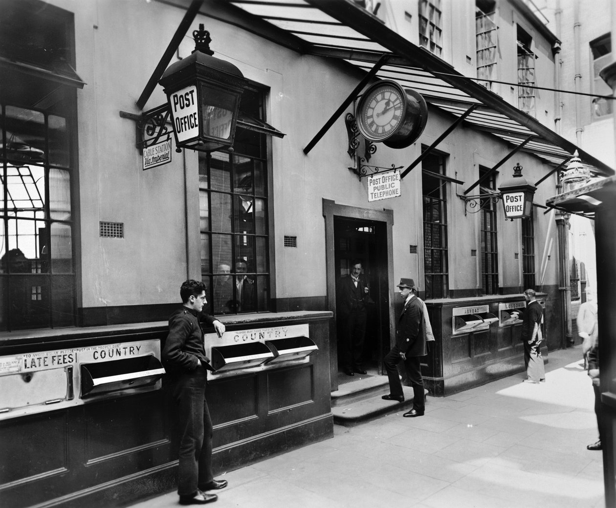 Lombard Street Post Office, City of London, final do século XIX e início do século XX de George Davison Reid