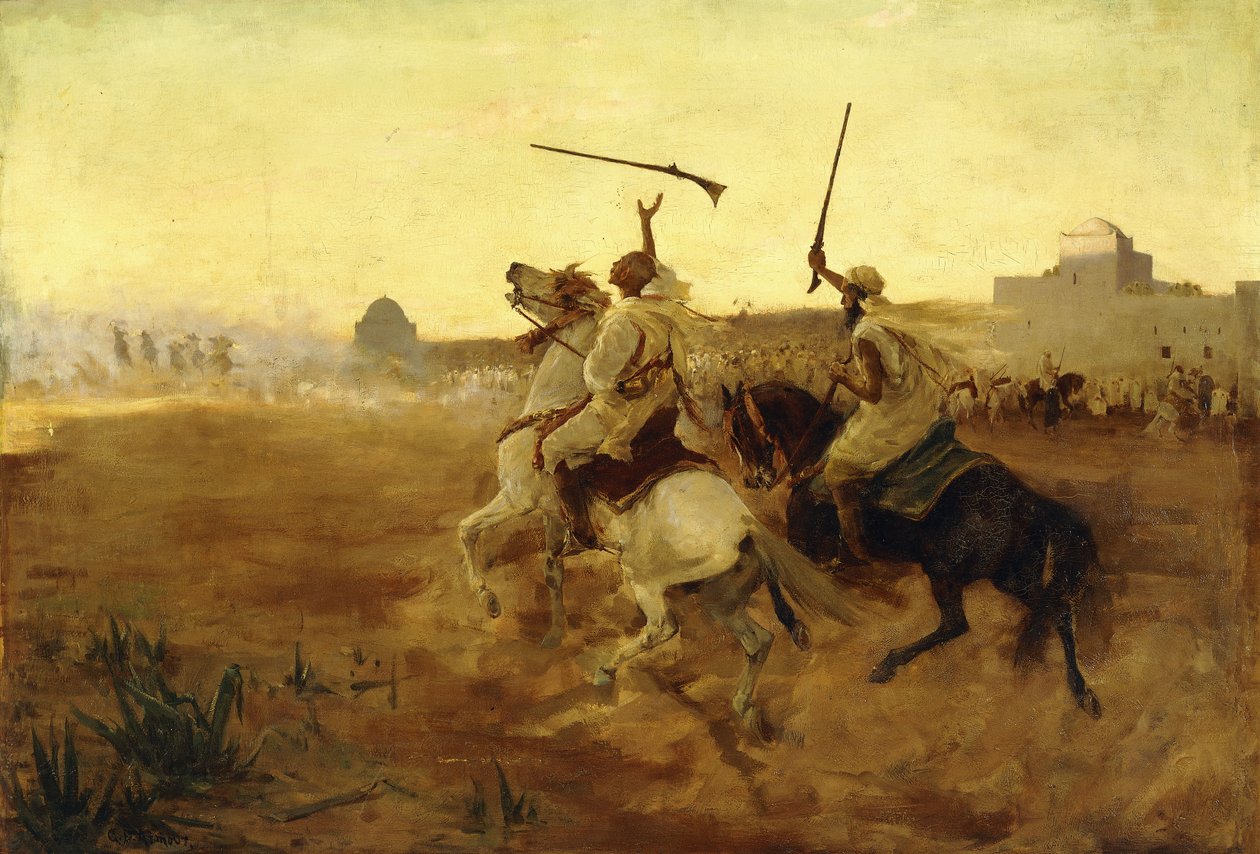 Jogo de pólvora de George Denholm Armour