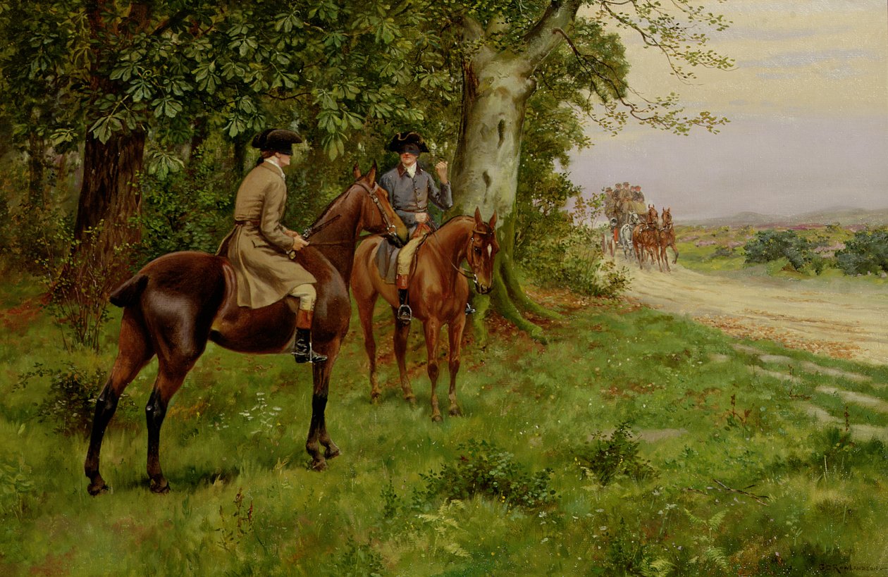 Os Highwaymen de George Derville Rowlandson