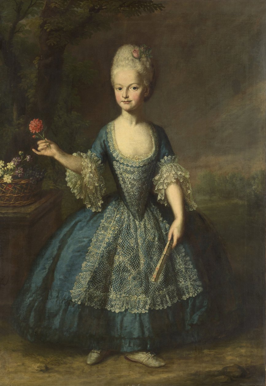 Retrato da senhorita Kappler de George Desmarées