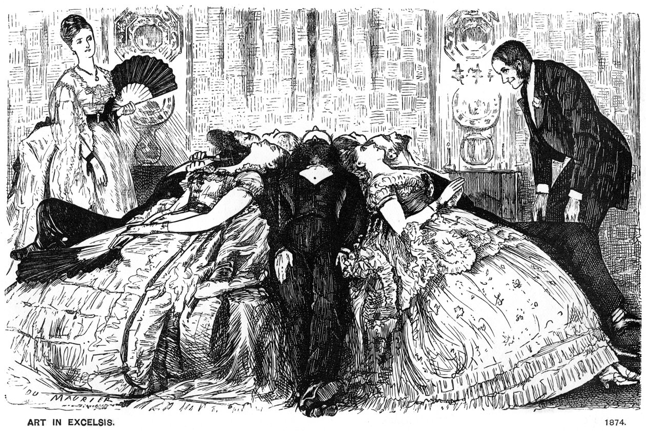 Em grande arte, 1874 1891. de George du Maurier